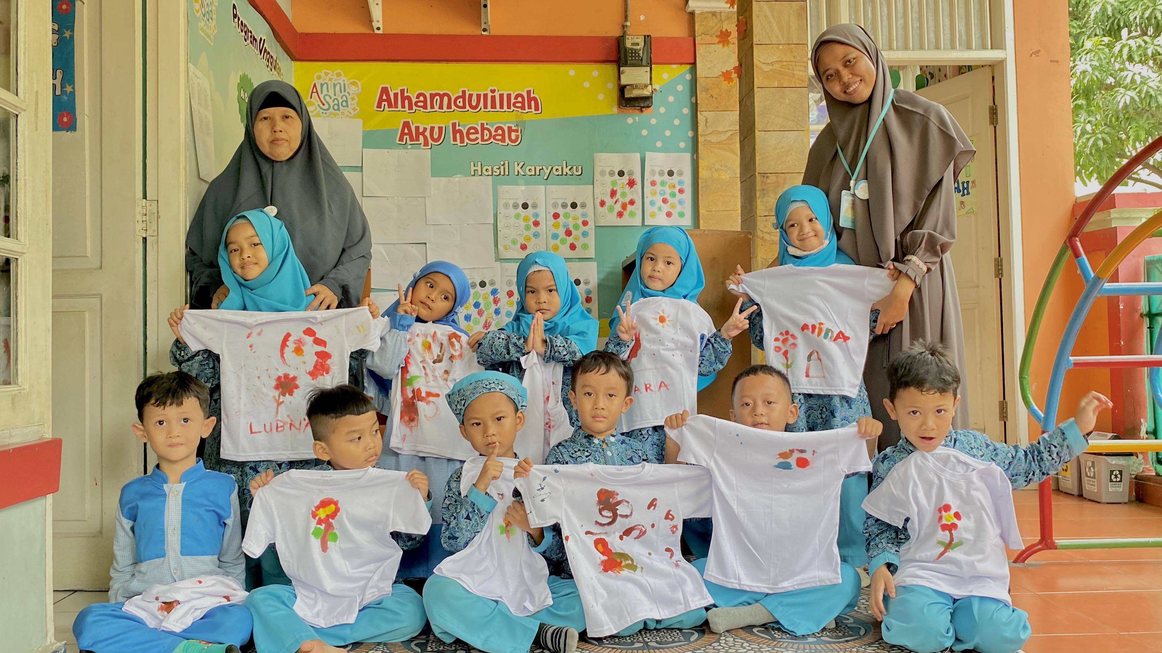Suasana Kelas Taman Aster - Lingkungan belajar yang nyaman dan menyenangkan